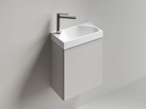GRUS 45 - Rectangular handrinse basin - Washbasin by Edoné by Agorà