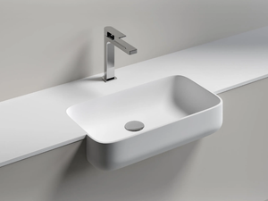 SAETTA - Rectangular washbasin - Washbasin by Edoné by Agorà