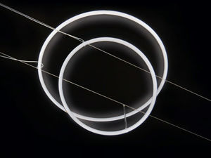 LANCIA TONDA CAVO - LED cable-mounted aluminium pendant lamp - Ceiling lamp by EGOLUCE