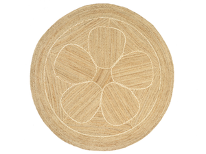 AMAPOLA - Round handmade jute rug - Rug by Élitis