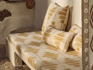 BALÉARES - TALAIA - Embroidered cotton fabric - Curtain by Élitis