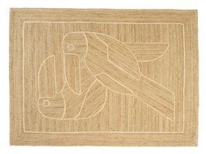 DIEGO ET FRIDA - Handmade jute rug - Rug by Élitis