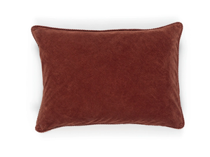 ITHAQUE BIG - Rectangular solid-color velvet cushion - Furniture accessories by Élitis