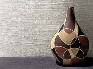 KOMBA - Fire retardant raffia wallpaper - Wallpaper by Élitis