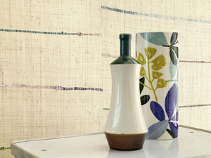 TSARABANJINA - Fire retardant raffia wallpaper - Wallpaper by Élitis