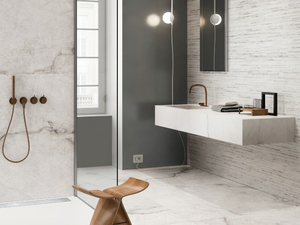 TELE DI MARMO RELOADED QUARZO - Porcelain stoneware wall/floor tiles - Wall tile-stone-brick by Emilgroup