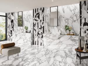 TELE DI MARMO SELECTION ARABESCATO - Porcelain stoneware wall/floor tiles with marble effect - Wall tile-stone-brick by Emilgroup