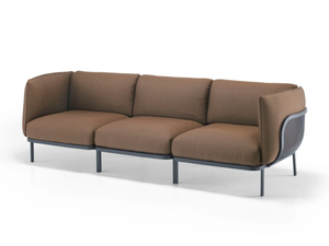 CABLA - 3 seater sectional fabric garden sofa - Sofa by Emu