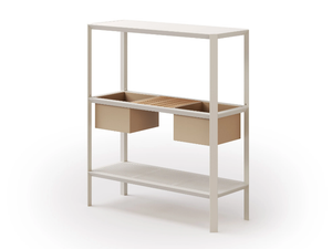 CAMALEON - Galvanized plate garden cabinet - Outdoor furniture by Emu