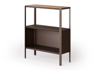 CAMALEON - Galvanized plate garden cabinet - Outdoor furniture by Emu