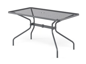 CAMBI - Rectangular steel garden table - Table by Emu