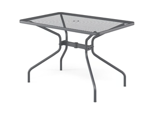 CAMBI - Rectangular steel garden table - Table by Emu