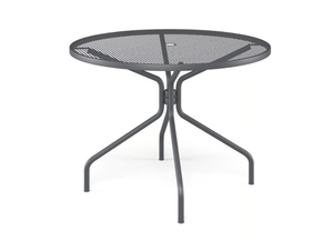 CAMBI - Round steel garden table - Table by Emu