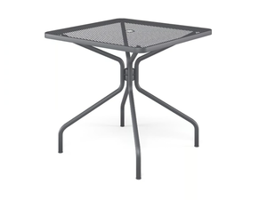 CAMBI - Square steel garden table - Table by Emu