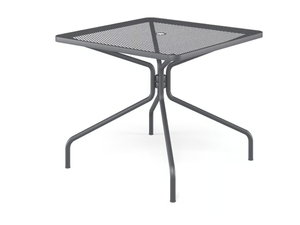 CAMBI - Square steel garden table - Table by Emu