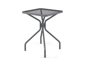 CAMBI - Square steel garden table - Table by Emu
