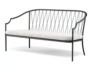 COMO - 2 seater steel garden sofa - Sofa by Emu