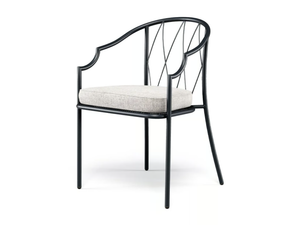 COMO - Steel easy chair with armrests - Armchair by Emu