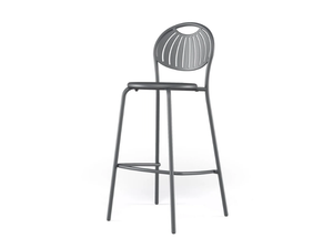 COUPOLE - Stackable plate garden stool - Stool by Emu
