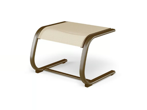 HOLLY - Synthetic fabric garden footstool - Pouf by Emu