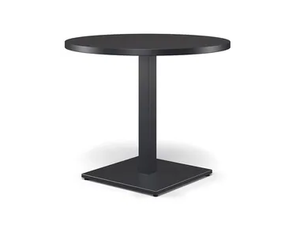 ROUND - Round steel garden table - Table by Emu