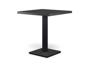 ROUND - Square steel garden table - Table by Emu
