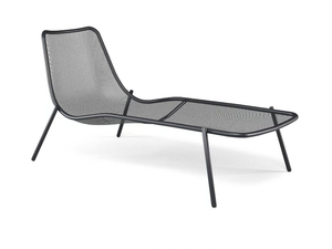 ROUND - Stackable sunbed - Seat by Emu