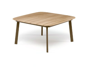 SHINE - Low teak coffee table - Side table by Emu