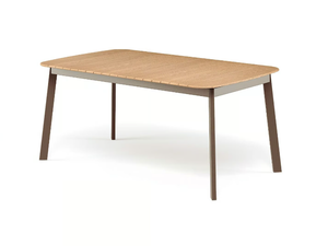 SHINE - Rectangular teak table - Table by Emu