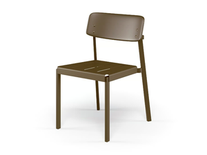 SHINE - Stackable aluminium garden chair - Chair by Emu