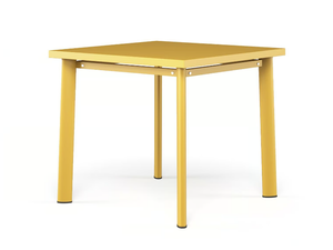 STAR - Square steel garden table - Table by Emu