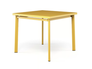 STAR - Square steel garden table - Table by Emu