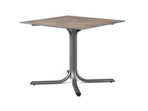 TABLE SYSTEM - Folding square HPL table - Table by Emu