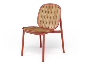 TWINS - Teak garden chair - Chair by Emu