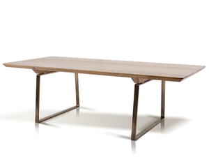 EDGE - Rectangular dining table - Table by ENNE