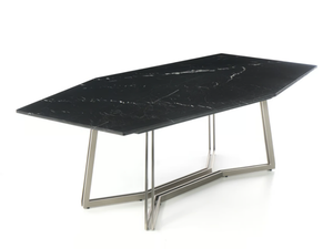 HEXAGON - Marble dining table - Table by ENNE