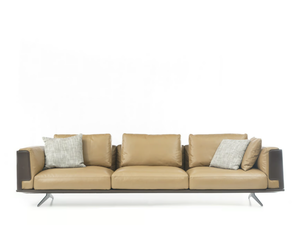 IMPERIOUS - 3 seater leather sofa - Sofa by ENNE