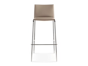 GAZZELLA - High tanned leather stool - Stool by ENRICO PELLIZZONI