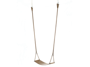 PRIAMO - Leather and rope swing - Chair by ENRICO PELLIZZONI