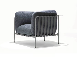 SYDNEY - Fabric armchair with armrests - Armchair by ENRICO PELLIZZONI
