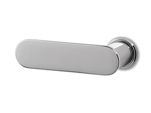 CONTOUR - Brass door handle - Finishes accessories by Ento