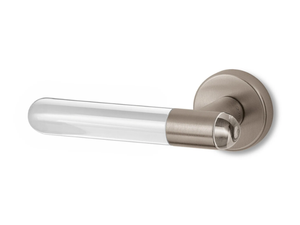 DROP - Brass door handle - Finishes accessories by Ento