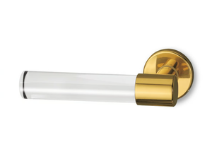 GHOST - Brass door handle - Finishes accessories by Ento