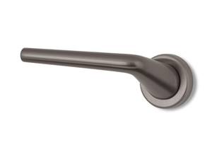 LIFT - Door handle on rose - Finishes accessories by Ento
