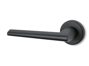 PILOT - Brass door handle on rose - Finishes accessories by Ento
