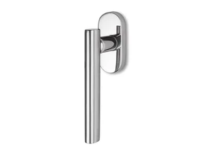 SMART - Contemporary style DK metal window handle on rose - Finishes accessories by Ento