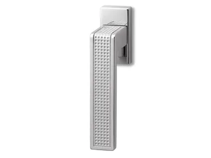 TECA QUADRO - Brass window handle on rose - Finishes accessories by Ento