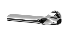TRACE C3 - Brass door handle - Finishes accessories by Ento