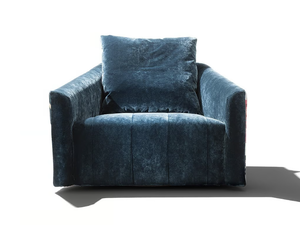 BELLA DONNA - Swivel fabric armchair - Armchair by ERBA ITALIA