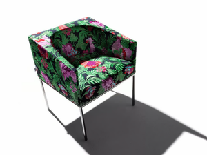ECO - Fabric easy chair with armrests - Armchair by ERBA ITALIA